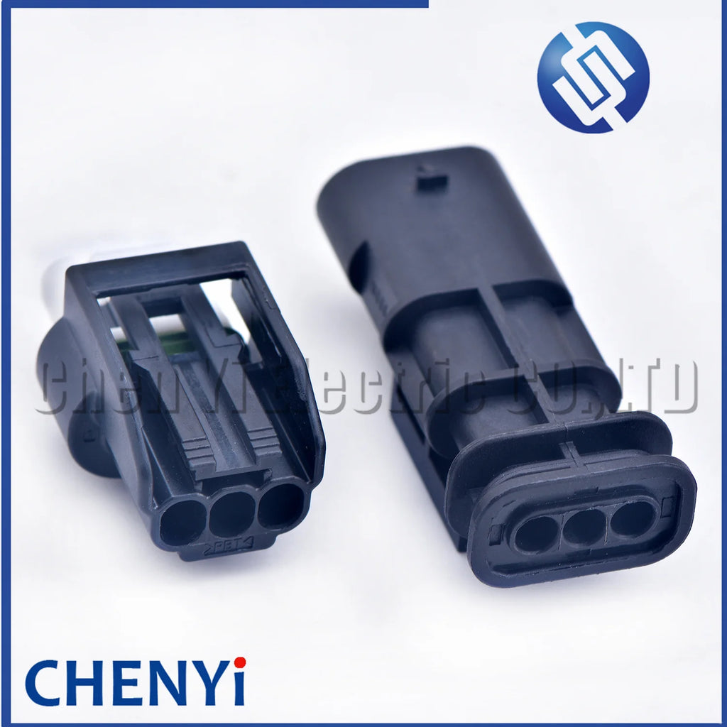 3 Pin Automotive waterproof connector Socket Exhaust pressure sensor Plug WPT-1492 6189-7675 6189-7458 For Kia Ford Ranger