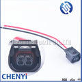 2 Pin auto waterproof connector LED Headlights Daytime Running Light Fog Light wiring harness plug 6189-7408 6181-6851 for Honda