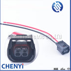 2 Pin auto waterproof connector LED Headlights Daytime Running Light Fog Light wiring harness plug 6189-7408 6181-6851 for Honda