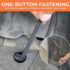 Car Nylon Cable Tie Buckle Fastener Universal Self-Locking Zip Ties Holder Screw Replacement Buckles Fix Wires Tools Accessories