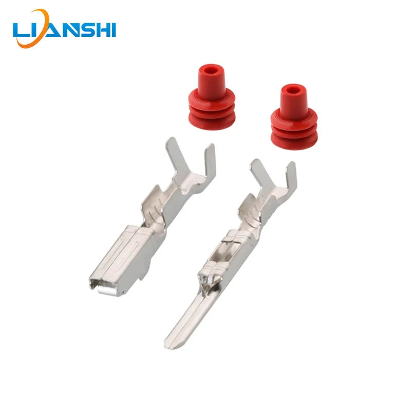 FW-C-16M-B/FW-C-16F-B automotive waterproof connector 16-hole connector rubber shell sheath with terminal