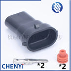 2 Pin Car Headlight Fog Lamp Holder Connector Waterproof harness plug H11 H8 H9 HB3 Light bulb Socket MG652520-2 GE811 GE881