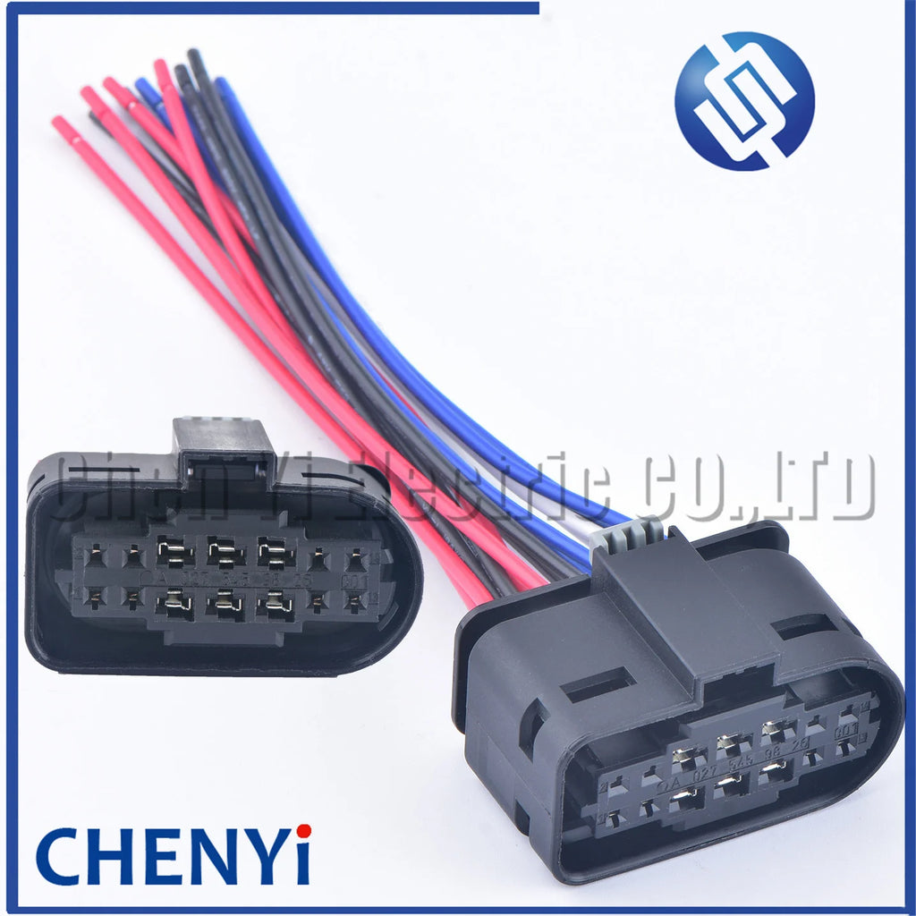 14 Pin auto waterproof connector Headlight Lamp plug wiring harness For C350 W204 221C 180C 200C 260E 200E S350 ML350 0525455626
