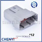 12 Pin DTM Connector DTM15-12PA DTM13-12PA PBC Straight Needle bender Seat DTM06-12SA DTM04-12PA DTM15-12PA-G003 For Deutsch