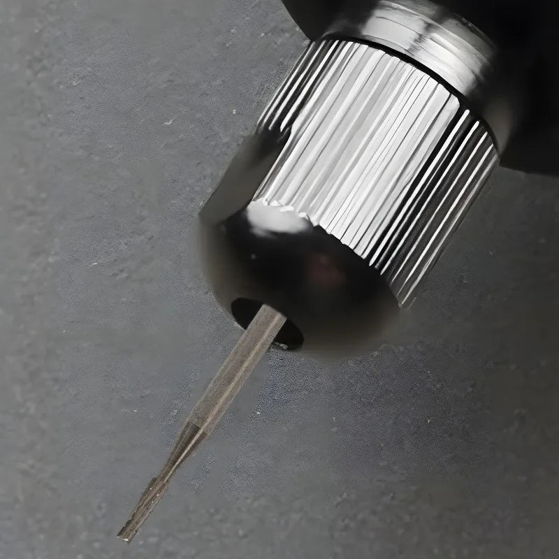 1-5pcs Car Windshield Repair Drill Bit Glass Drill Bit Easy To Install Durable Tungsten Steel Drill Bit 1mm Car Rapairing Parts