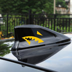 Car Antenna Shark Mouth Styling Stickers Fashion Reflective Vinyl Decals Shark Fin Antenna Decoration Sticker Accessories Tools