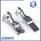 10 Pcs H62 Brass Tinned 8.0 mm Series Male or Female Automotive Plug Connector Terminal 1544332-1 1544228-1 1544218-1 1544133-1