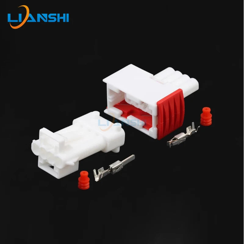144998-5/3MTS04FW Automotive Oxygen Sensor 4p male and female wire harness connector fitting terminal DJ7041K-3.5-11/21