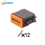 DT04-12PB-E005/DT06-12SB-E003 is suitable for automotive connectors and engineering vehicle male and female waterproof plugs
