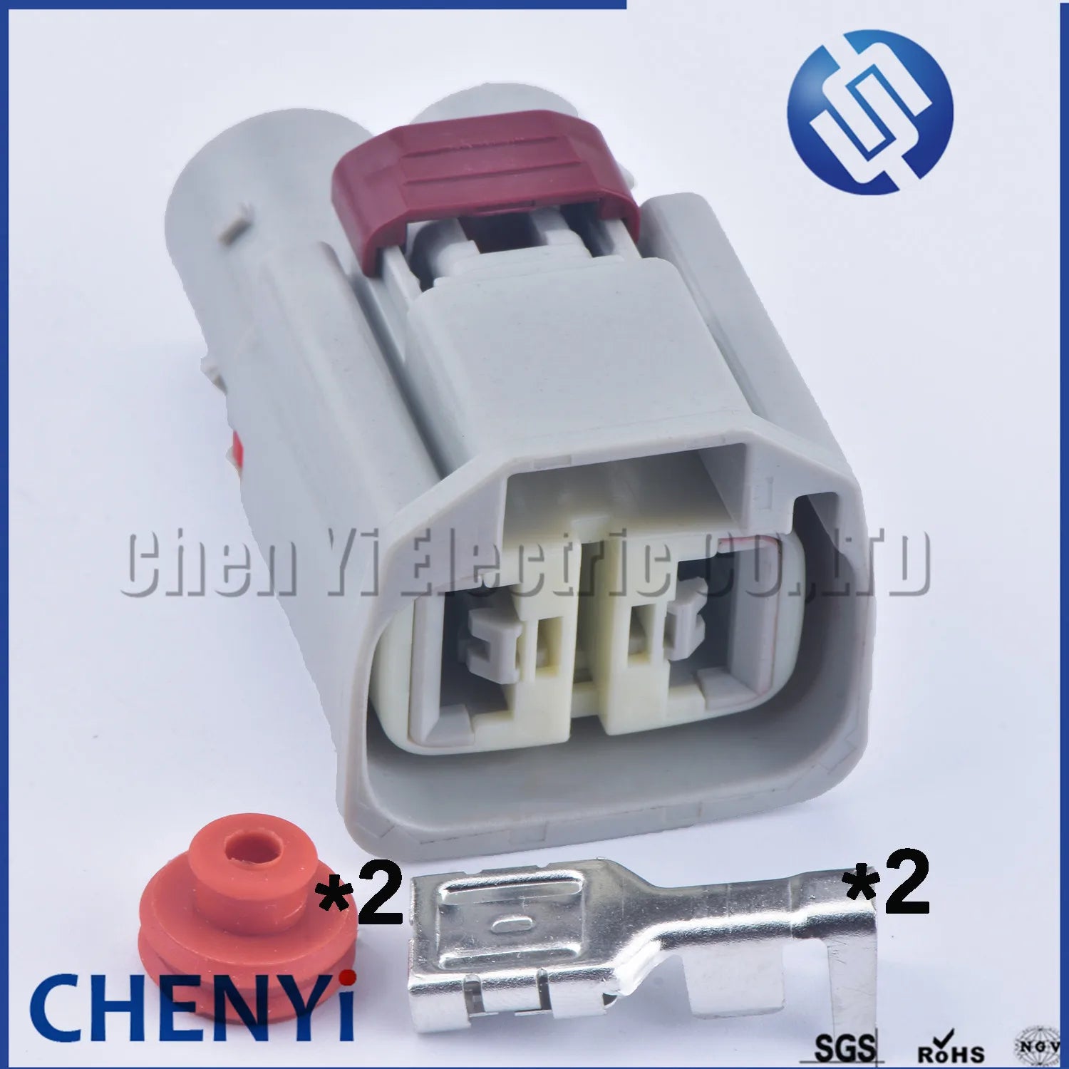 2 Pin Automotive connector Car Steering Power Booster Pump wiring harness Plug 7287-1990-30 7287-1992-30 MG645784-5