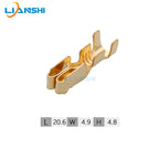 100pcs BX2091C automotive fuse box terminal, connector terminal, instrument fuse terminal