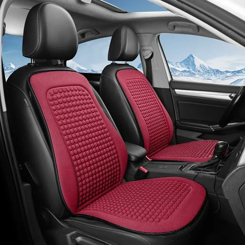 Summer Cooling Seat Cushion Breathable Car Seat Covers Bump Massage Automobiles Seat Cover Universal Seat Protector Pad Amagi