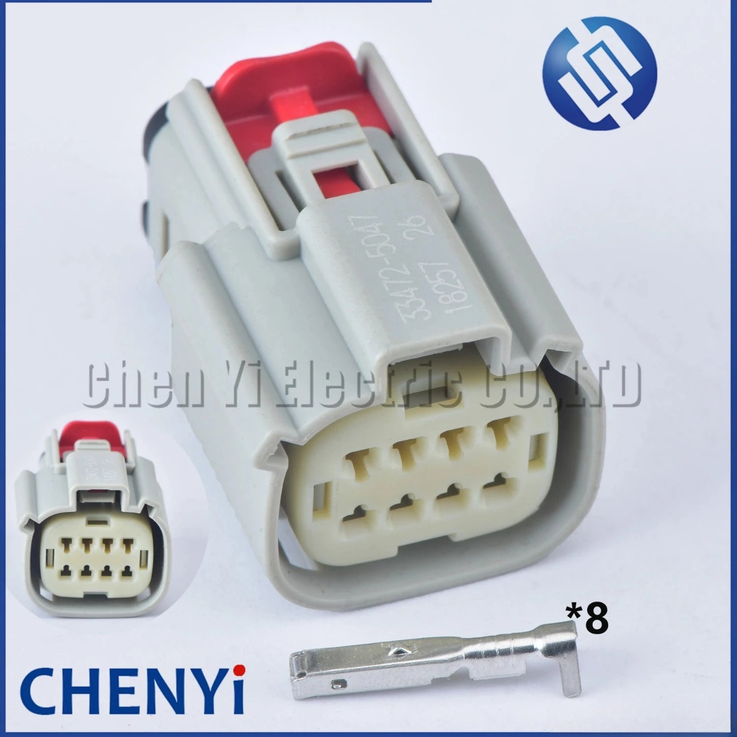 8 Pin car waterproof connector Brake lights and headlights plug 33472-5047 33472-4802 For Ford Transit Mondeo Ranger Dodge