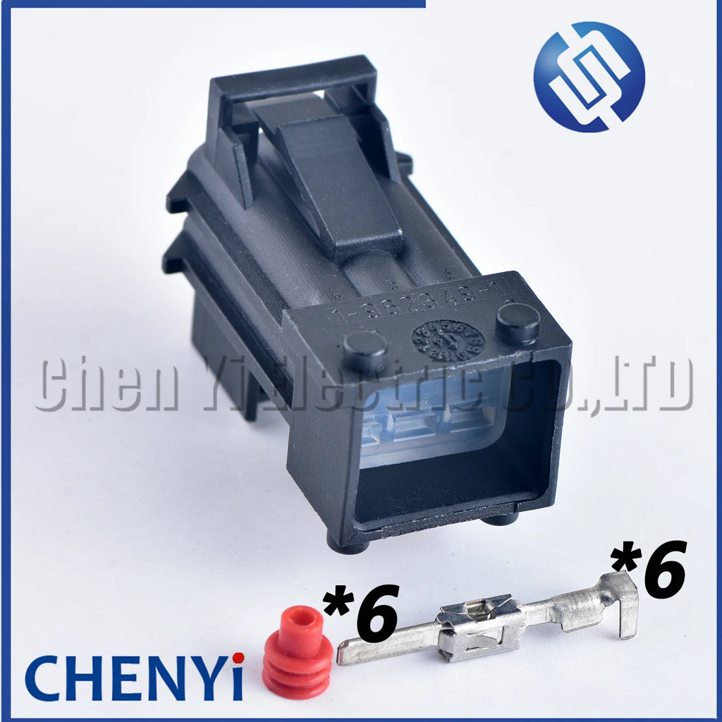 6 Pin 3.5mm automotive electronic waterproof plug wire harness cable sealed connector 1-965425-1 1-1-963212-1 1-962349-1 4113866