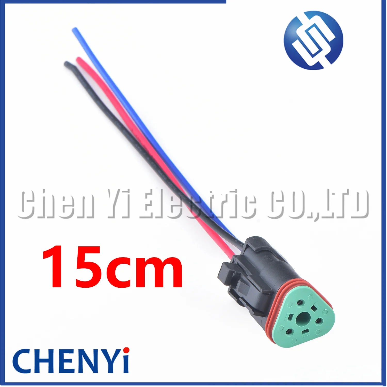 3 Pin Black DT series Connector Waterproof Plug Socket DT06-3S DT04-3P DT06-3S-E005 DT04-3P-E005 For Engineering Vehicle Deutsch