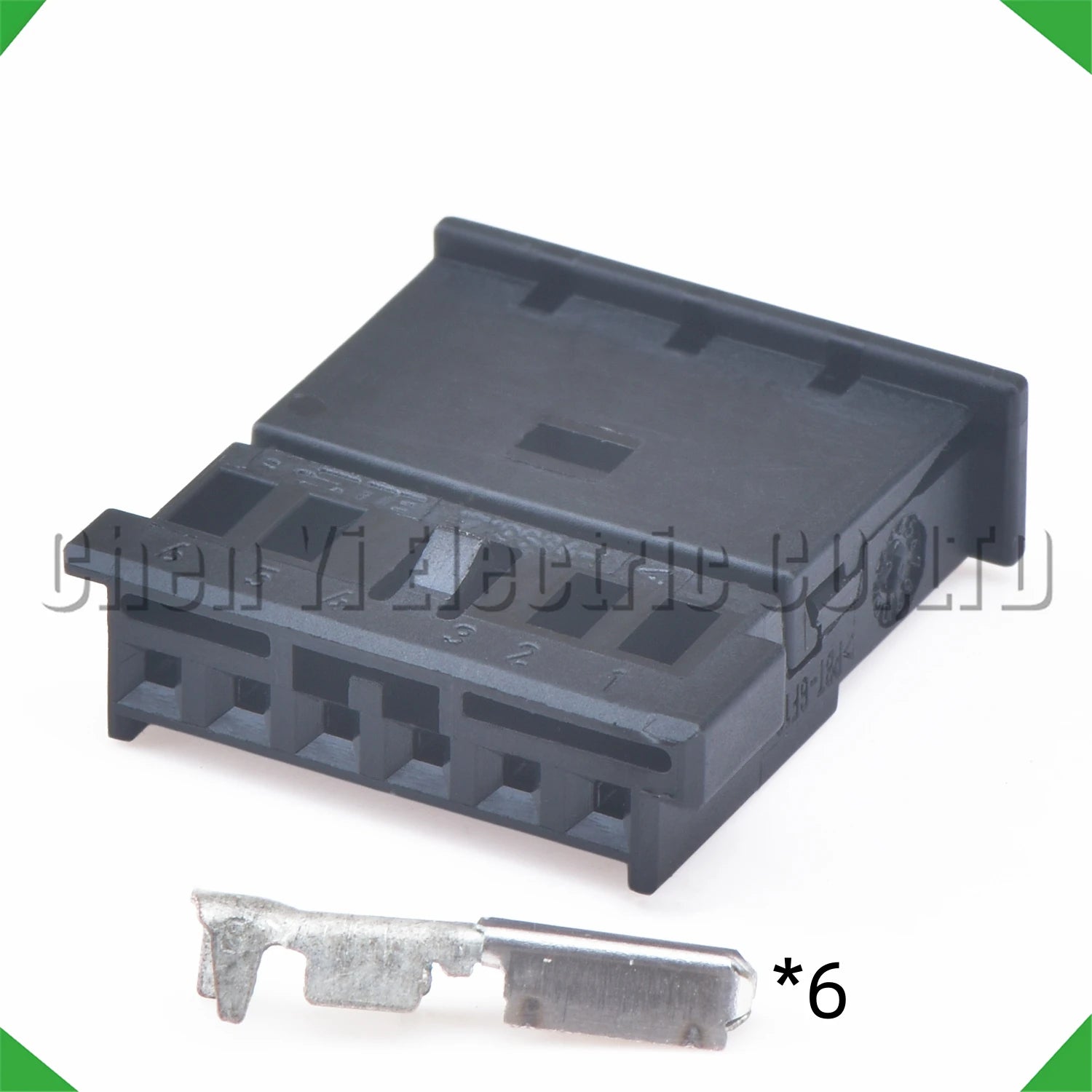6-Pin Wire Harness Harness Automotive Trunk License Plate Light Connector Steering wheel