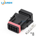 132015-0130 male and female 132015-0134 automotive waterproof connector ITT type 8-hole plug with terminal