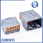 10 Pin Auto connector Car amplifier instrument multimedia audio CD player plug 7282-6457-40 7283-6457-40 For Ford Land Rover