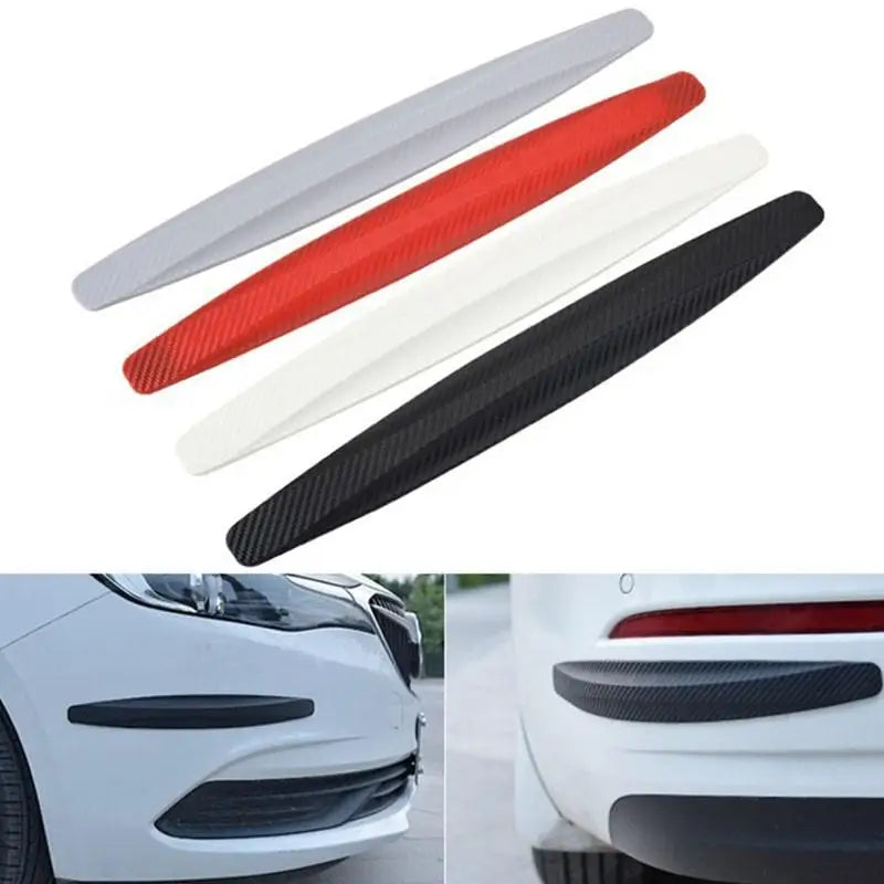 6/4Pcs Anti-collision Car Bumper Protector Large/Small size Strip Guard Corner Protection Strips Scratch Crash Blade Auto Tools