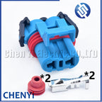 2 Pin Female auto waterproof Connector Metri-Pack 480 Sealed Assembly 4.8mm series plug 12052613 1121700248ZB002 with Pins