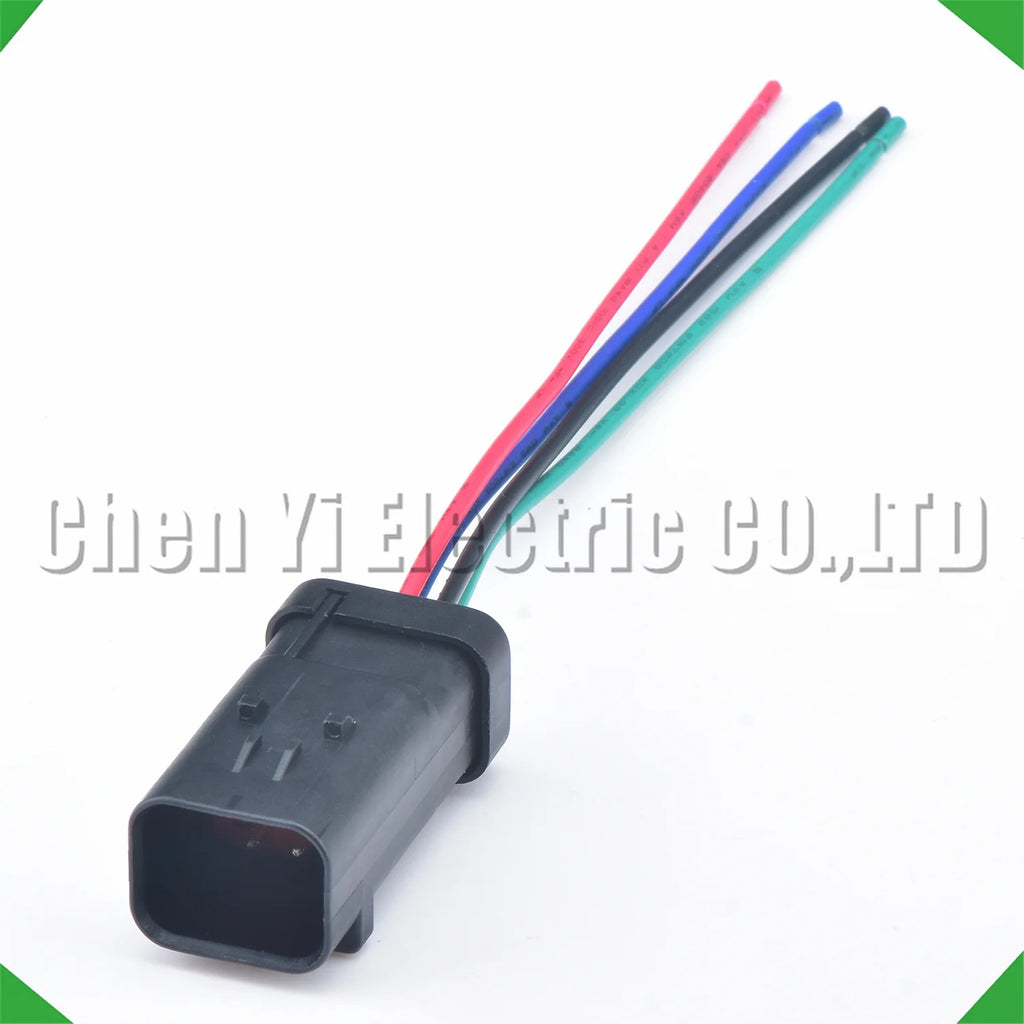 4-Pin Connector waterproof connector Pressure Temperature sensor pigtail Carter sensor