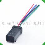 4-Pin Connector waterproof connector Pressure Temperature sensor pigtail Carter sensor