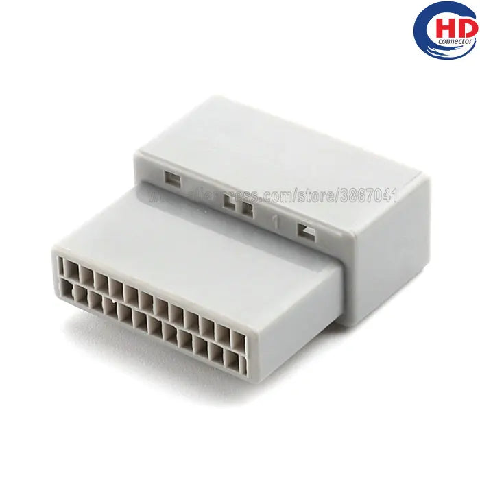 24pin female auto electric housing plug wiring cable unsealed connector MX34024SF1/MX34024PF1