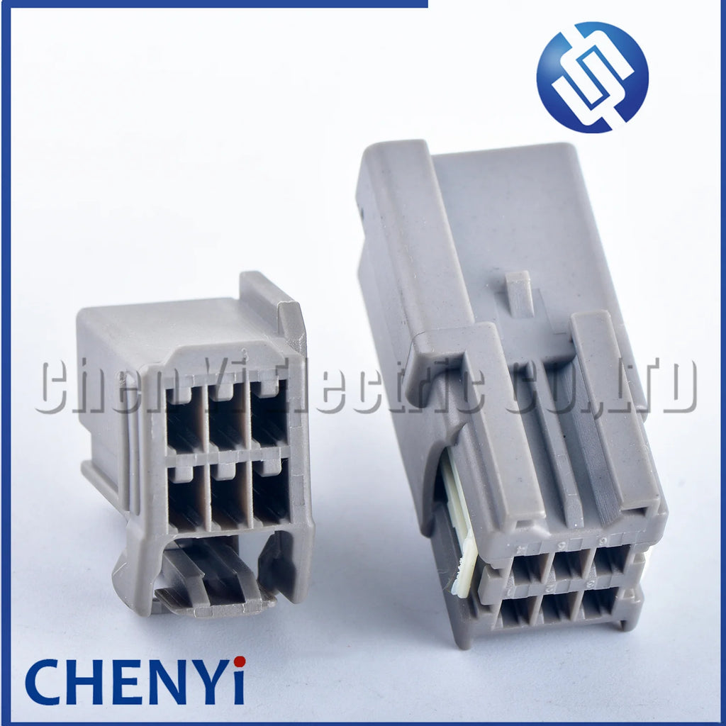 1 Set 6 Pin male female Auto Rear Camera Wire Sockets Car Connector Seat plug 7282-6454-40 7283-6454-40 For Ford Focus Mondeo