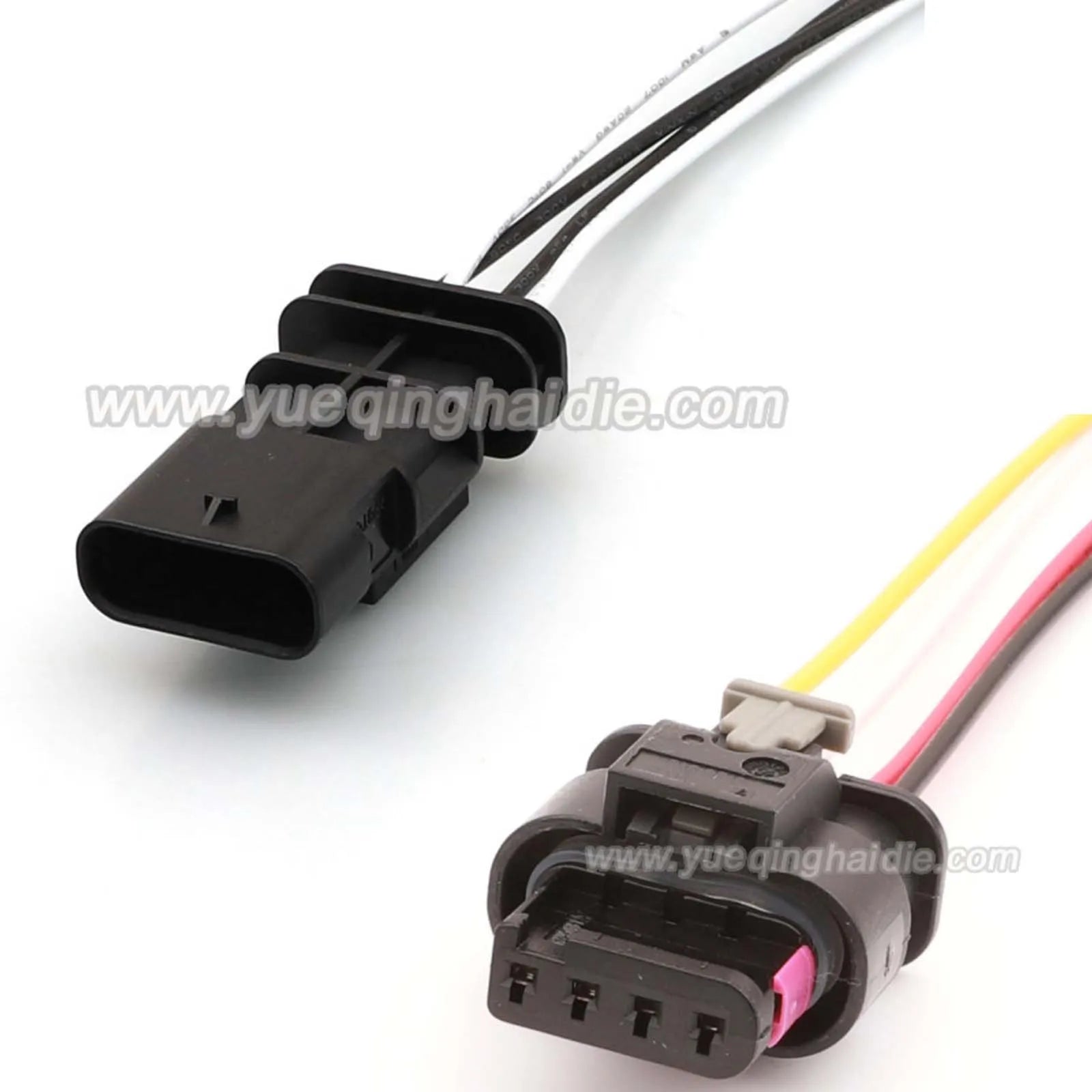 4 Pin Auto 1.2 mm Male Female Waterproof Connectors For AU di vw Wiring Harness 1-1564559-1 1-2355514-1/1-1718645-1/4H0973704
