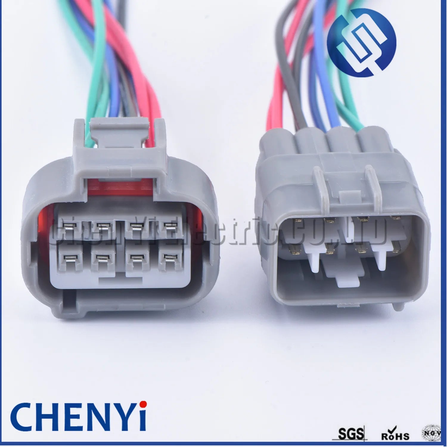 8 Pin Auto Connector Reversing Radar Assembly Plug PDC Socket pigtail 90980-10897 90980-10896 For Honda XRV CRV Toyota Supra MK4