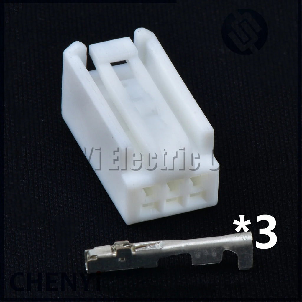 3 Pin Automotive connector Headlight switch harness plug 6098-2220 90980-11987 with Pin For Toyota Lexus