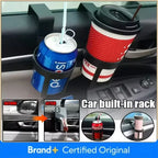 Universal Car Water Cup Holder - Portable Window/Door Mount Drink Bottle Stand, Truck Interior Beverage Accessory Amagi