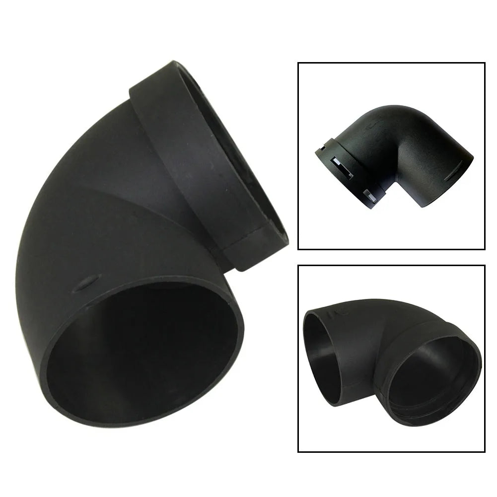 75mm Diesel Air Heater Pipe L-shaped Connector Air Ducting Pipe Elbow Outlet Connector High Temperature Resistant