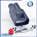 2 Pin 4.8mm series Hydraulic Motor Plug Automotive Female HID Cable Connector For Toyota Lexus 90980-11410 6189-0425 6188-0259