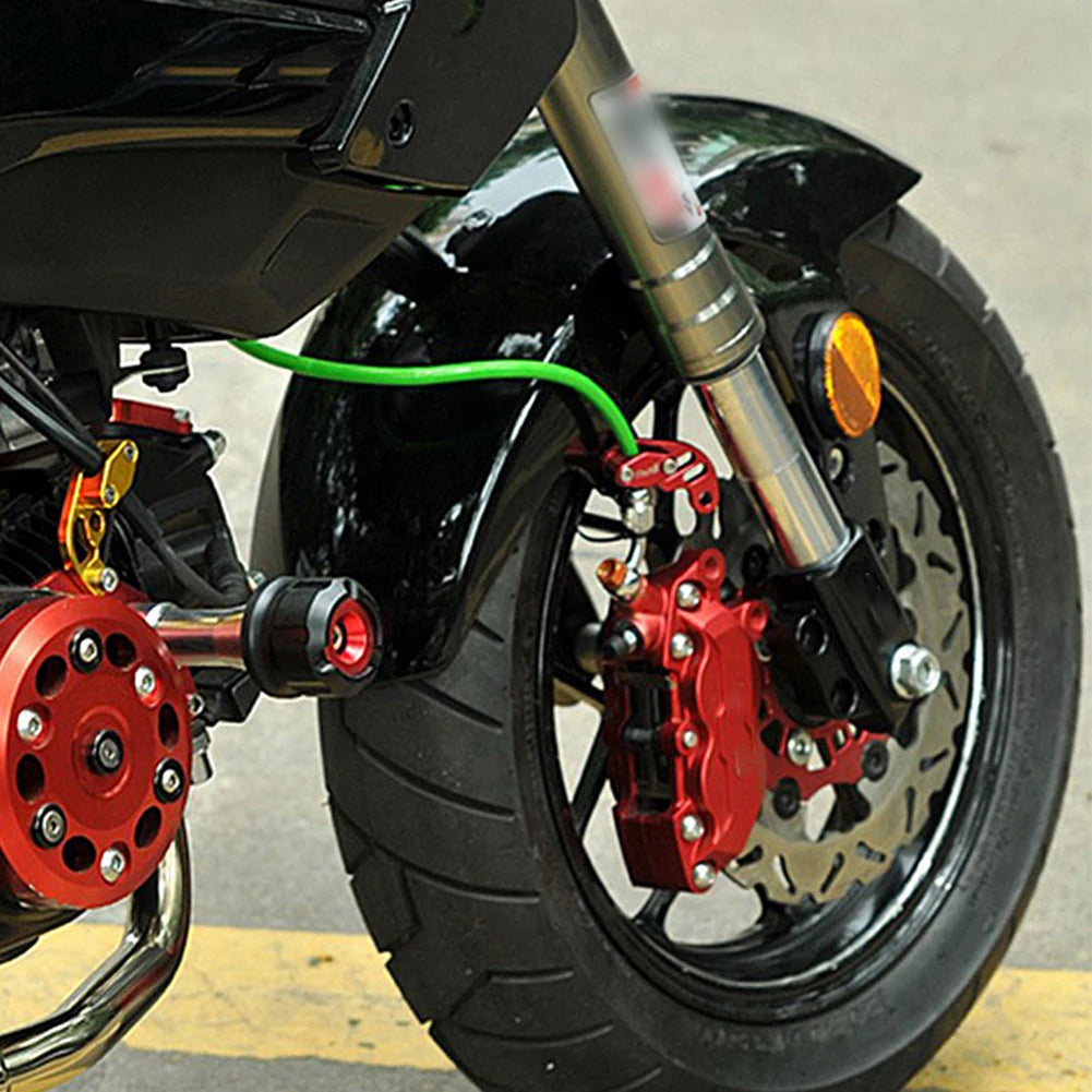 Motorcycle Bikes  Oil Hose Clamp  Modified Oil  Pipeline Brake Line Clamp Protector Aluminum Alloy Hose Clip Accessories