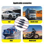 1-10Sets Automotive 2 Pin Way Wire Waterproof Electrical Connectors Suitable for Trucks Ship Jet Ski Scooter Car and Ship