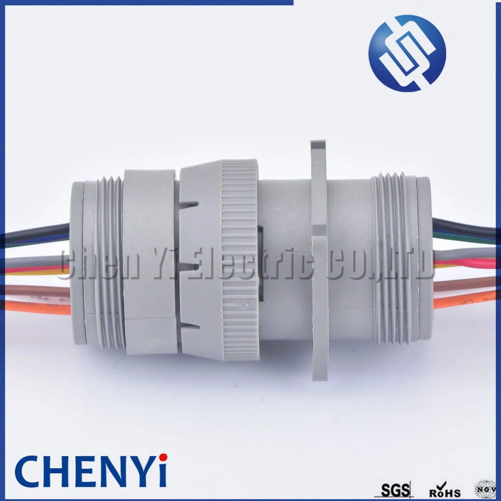 Deutsch 9 Pin Grey HD10 Series auto waterproof connector Diagnosctic Tool circular Wire Harness HD16-9-96S HD10-9-96P