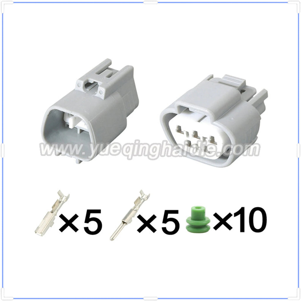 5 Pin Connector Waterproof 2.2mm Male Female Connector Auto Wiring Harness Cable Plug for Toyota Nissan 6188-0327 6189-0504
