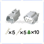 5 Pin Connector Waterproof 2.2mm Male Female Connector Auto Wiring Harness Cable Plug for Toyota Nissan 6188-0327 6189-0504
