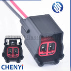 2 Pin Auto Waterproof Connector Air Temp Sensors Wiring Harness plug pigtail For 3U2Z-14S411-EKB E-4995