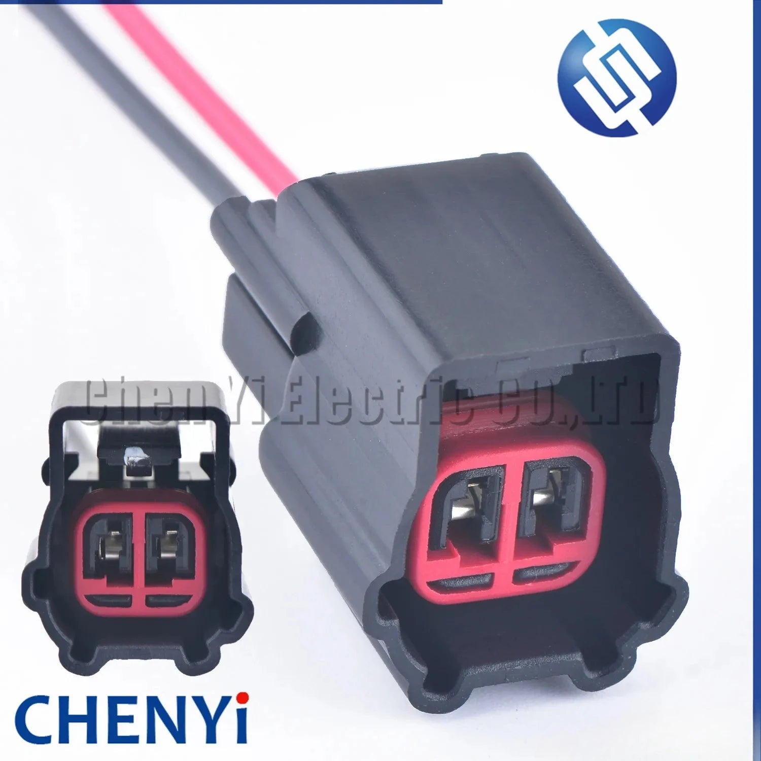 2 Pin Auto Waterproof Connector Air Temp Sensors Wiring Harness plug pigtail For 3U2Z-14S411-EKB E-4995