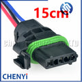 3 Pin 2.8 Series Auto motor connector For Nissan Teana Sylphy Bluebird Tiida Qashqai car headlight adjustment harness Plug