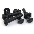 NEW 4pcs/Set Car Security Door Lock Knob Pins for Golf Mk2 Mk3 Scirocco Door Pull Pin 191837187 Protective Cover