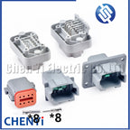 8 Pin Auto Waterproof Connector Wire harness plug PCB socket DT06-8S DT04-8P DT04-8P-L012 DT15-8P DT13-8P For Deutsch DT series