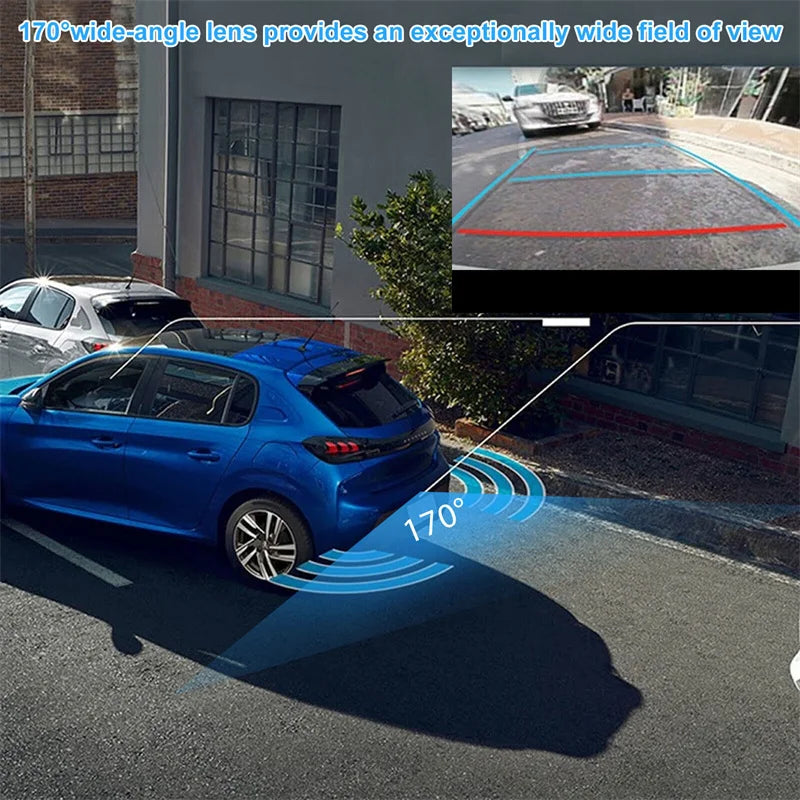 AHD 1920x1080P Car Rear View Camera 170° Fisheye Golden Lens Full HD Night Vision Vehicle Reversing Front Cameras