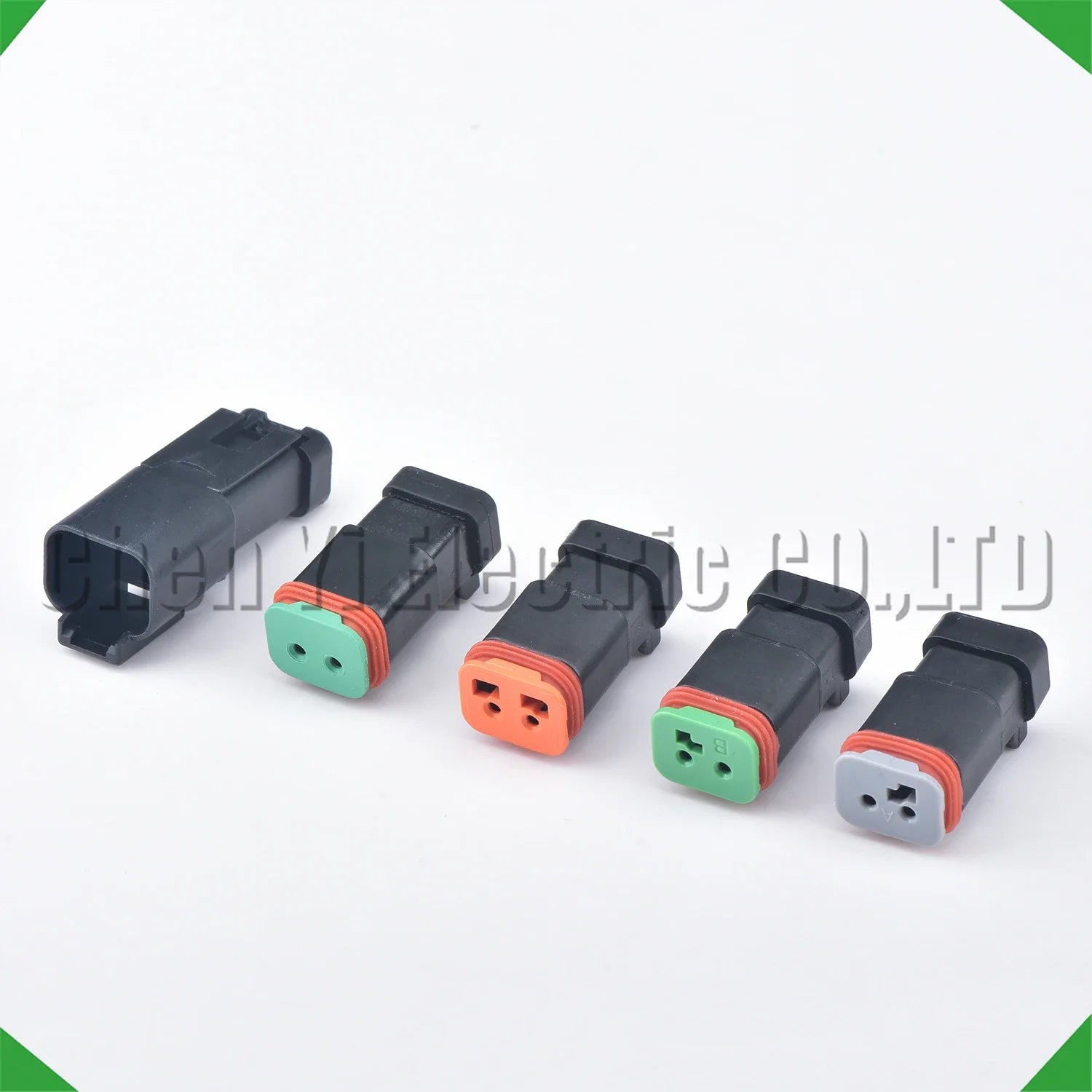 2-Pin Wire Harness Harness Waterproof Connector excavator headlight headlight