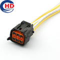6 Pin Connector Waterproof 2.2mm Series Female Connector Motorcycle Electrical Harnesses Wiring Harness