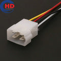 4 Pin Connector  Series  Unsealed Male Connector Cable Plug Motorcycle Electrical Harnesses Wiring Harness 180901/4410230