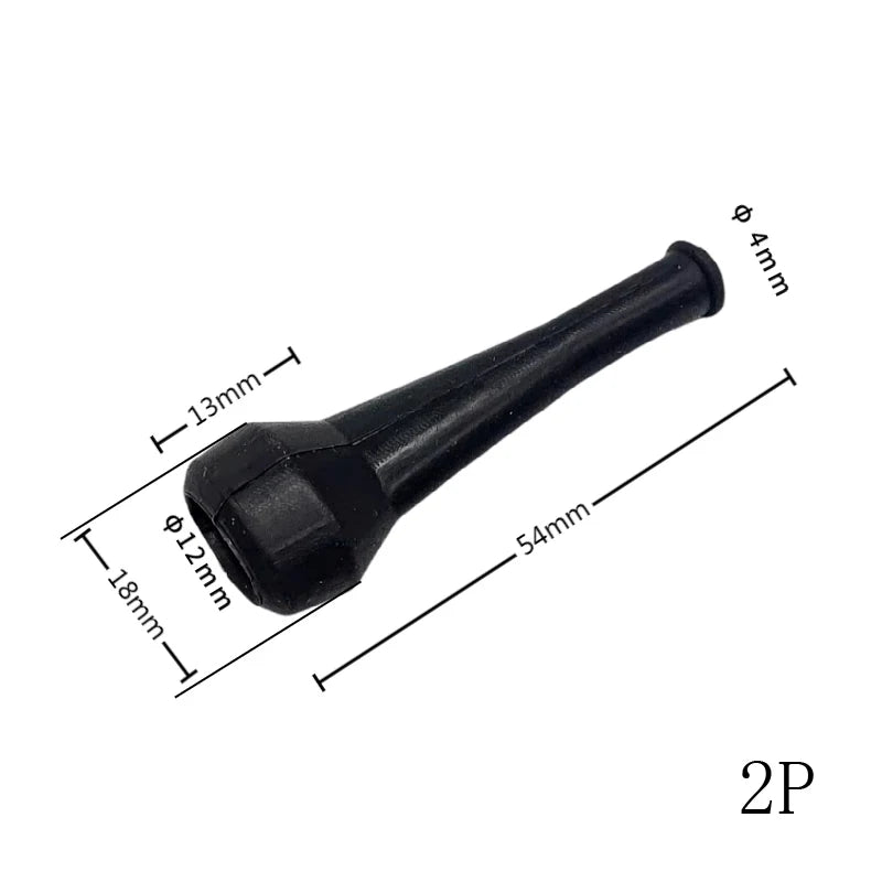 Automotive wire harness dust thread silicone sheath 1.5 series DJ7021-1.5HID connector tail clip 1-6 holes
