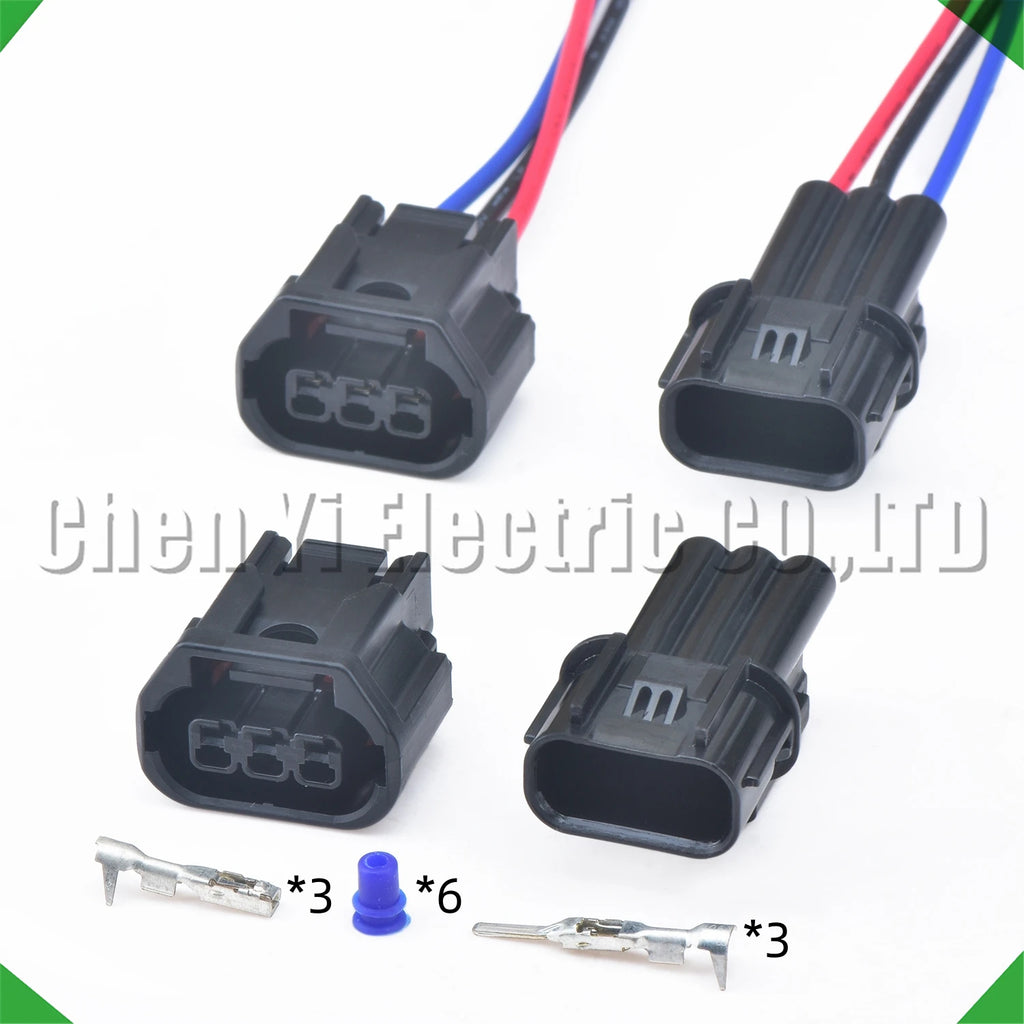 3-Pin Wire Harness Harness Waterproof Light led fog light daytime running light